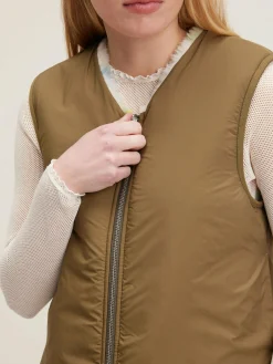 Mantels & Jassen|Bellerose Hess Mouwloze Jas Military