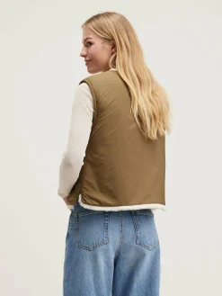 Mantels & Jassen|Bellerose Hess Mouwloze Jas Military