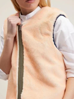 Mantels & Jassen|Bellerose Hess Mouwloze Jas Black