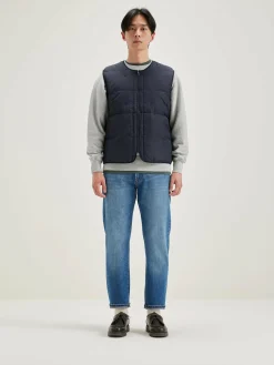 Bekijk Alles|Mantels & Jassen|Bellerose Hoch Bodywarmer Navy