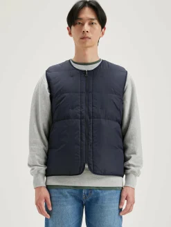 Bekijk Alles|Mantels & Jassen|Bellerose Hoch Bodywarmer Navy