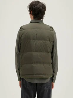 Bekijk Alles|Mantels & Jassen|Bellerose Hoch Bodywarmer Dark olive