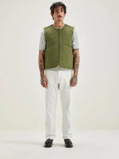 Bekijk Alles|Mantels & Jassen|Bellerose Hocho Bodywarmer Army