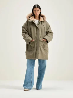 Bekijk Alles|Mantels & Jassen|Bellerose Hoggar Duffel Parka Dust