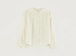 Blouses & Hemden|Bellerose Hopsa Klassieke Blouse Ecru