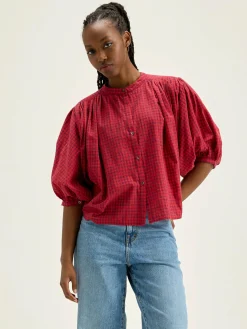Bekijk Alles|Blouses & Hemden|Bellerose Ink Cropped Blouse Amore