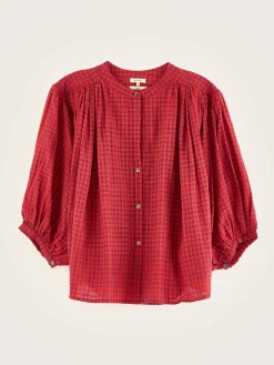 Bekijk Alles|Blouses & Hemden|Bellerose Ink Cropped Blouse Amore