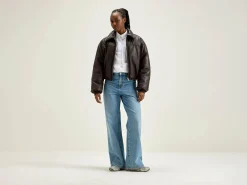 Bekijk Alles|Mantels & Jassen|Bellerose Jacky Bomber In Imitatieleer