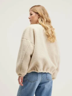 Bekijk Alles|Mantels & Jassen|Bellerose Janice Teddy Jas Cream / Naval