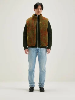 Bekijk Alles|Mantels & Jassen|Bellerose Jarron Mouwloos Teddy Sweatshirt