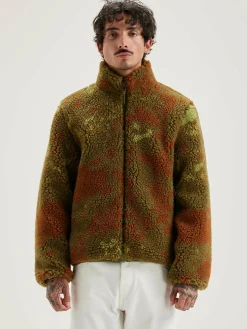 Bekijk Alles|Mantels & Jassen|Bellerose Jeremy Teddy Sweatshirt Met Rits