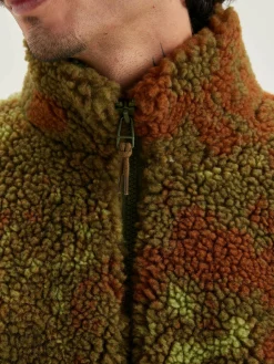 Bekijk Alles|Mantels & Jassen|Bellerose Jeremy Teddy Sweatshirt Met Rits