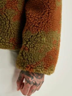 Bekijk Alles|Mantels & Jassen|Bellerose Jeremy Teddy Sweatshirt Met Rits