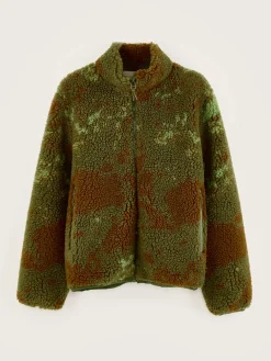 Bekijk Alles|Mantels & Jassen|Bellerose Jeremy Teddy Sweatshirt Met Rits