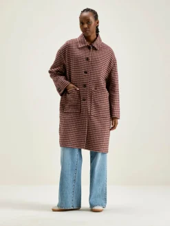 Bekijk Alles|Mantels & Jassen|Bellerose Joanne Klassieke Jas Ecume / Lychee