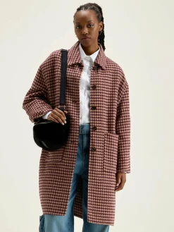 Bekijk Alles|Mantels & Jassen|Bellerose Joanne Klassieke Jas Ecume / Lychee