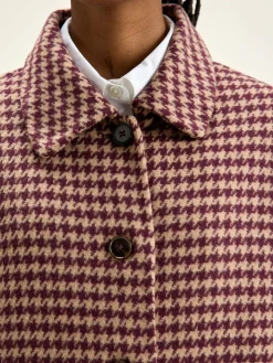 Bekijk Alles|Mantels & Jassen|Bellerose Joanne Klassieke Jas Ecume / Lychee