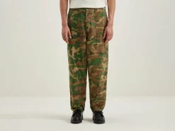Bekijk Alles|Broeken|Bellerose Kargo Relaxed Cropped Broek Amber / Army