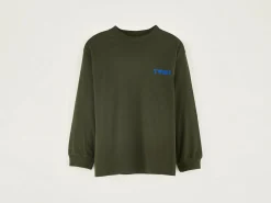 T-Shirt & Polos|Bellerose Kellos Lange Mouwen T-shirt Moss