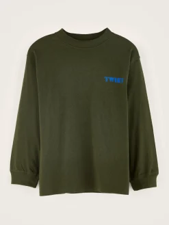 T-Shirt & Polos|Bellerose Kellos Lange Mouwen T-shirt Moss