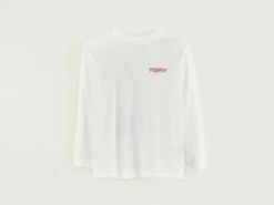 T-Shirt & Polos|Bellerose Kellos Lange Mouwen T-shirt White