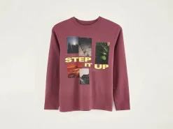 T-Shirt & Polos|Bellerose Kenno Lange Mouwen T-shirt Lychee