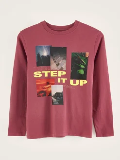 T-Shirt & Polos|Bellerose Kenno Lange Mouwen T-shirt Lychee