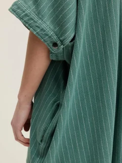 Jurken|Bellerose Klenn Hemdjurk Light stone wash