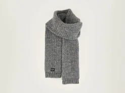 Sjaals|Bekijk Alles|Bellerose Kou Gebreide Sjaal Mid grey