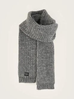 Sjaals|Bekijk Alles|Bellerose Kou Gebreide Sjaal Mid grey