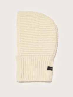 Bekijk Alles|Petten & Hoeden|Bellerose Koukou Gebreide Balaclava Ivory