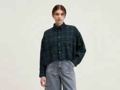 Bekijk Alles|Blouses & Hemden|Bellerose Kraft Cropped Hemd