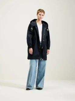 Mantels & Jassen|Bellerose Laos Parka Met Capuchon Navy