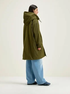 Bekijk Alles|Mantels & Jassen|Bellerose Laos Parka Met Capuchon Olive