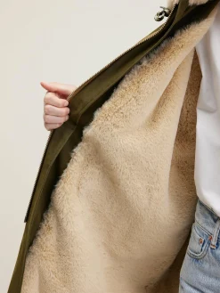 Bekijk Alles|Mantels & Jassen|Bellerose Laos Parka Met Capuchon Olive