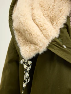 Bekijk Alles|Mantels & Jassen|Bellerose Laos Parka Met Capuchon Olive