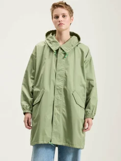 Mantels & Jassen|Bellerose Laos Parka Met Capuchon Thym