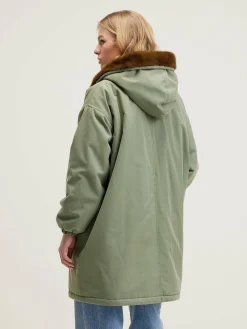 Bekijk Alles|Mantels & Jassen|Bellerose Laos Parka Met Capuchon Eucalyptus