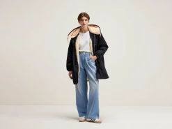 Bekijk Alles|Mantels & Jassen|Bellerose Laos Parka Met Capuchon Off black