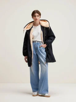 Bekijk Alles|Mantels & Jassen|Bellerose Laos Parka Met Capuchon Off black