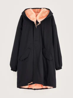 Bekijk Alles|Mantels & Jassen|Bellerose Laos Parka Met Capuchon Off black