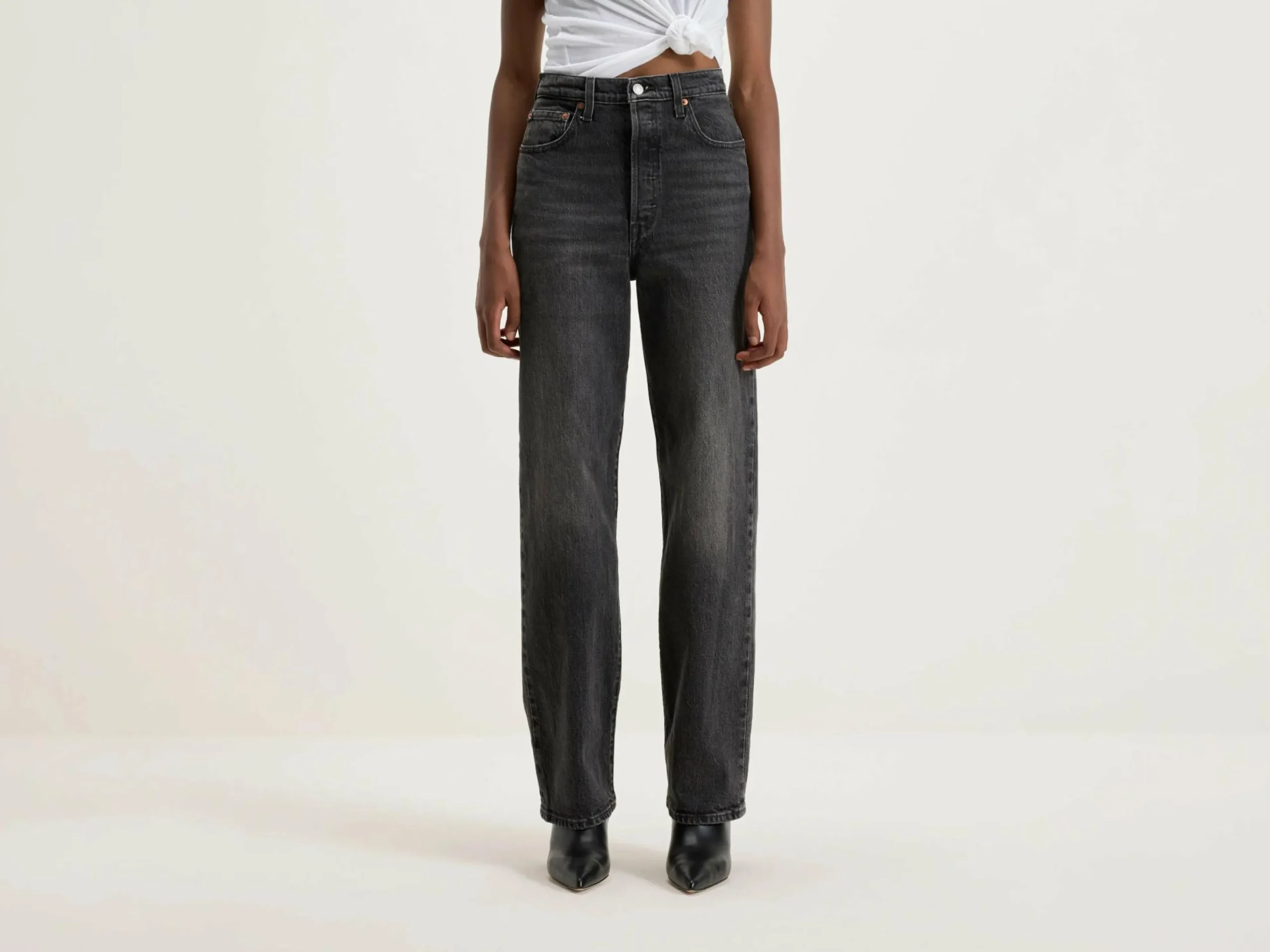 Denim|Levi's® Ribcage Full Length Jeans