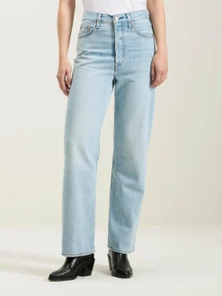 Denim|Levi's® Ribcage Straight Ankle Jeans