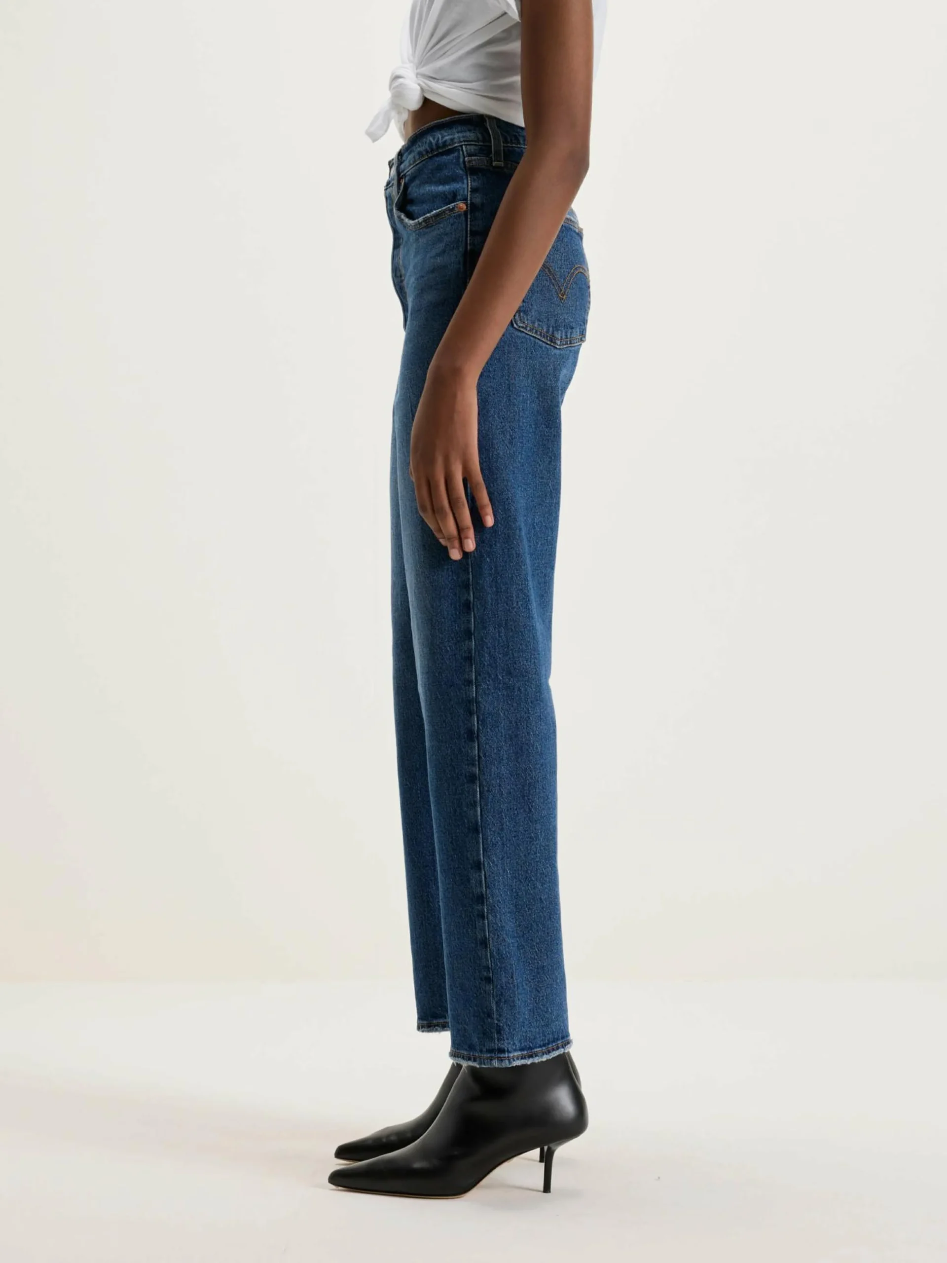 Denim|Levi's® Ribcage Straight Ankle Jeans