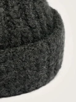 Bekijk Alles|Petten & Hoeden|Bellerose Liote Gebreide Muts Mid grey