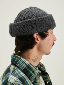 Bekijk Alles|Petten & Hoeden|Bellerose Liote Gebreide Muts Mid grey