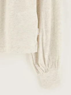 T-Shirts|Bellerose Marge Lange Mouwen T-shirt Oyster