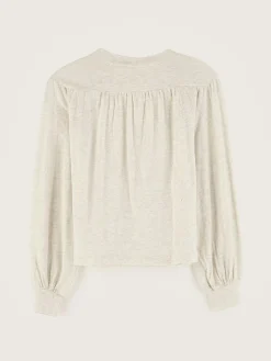 T-Shirts|Bellerose Marge Lange Mouwen T-shirt Oyster