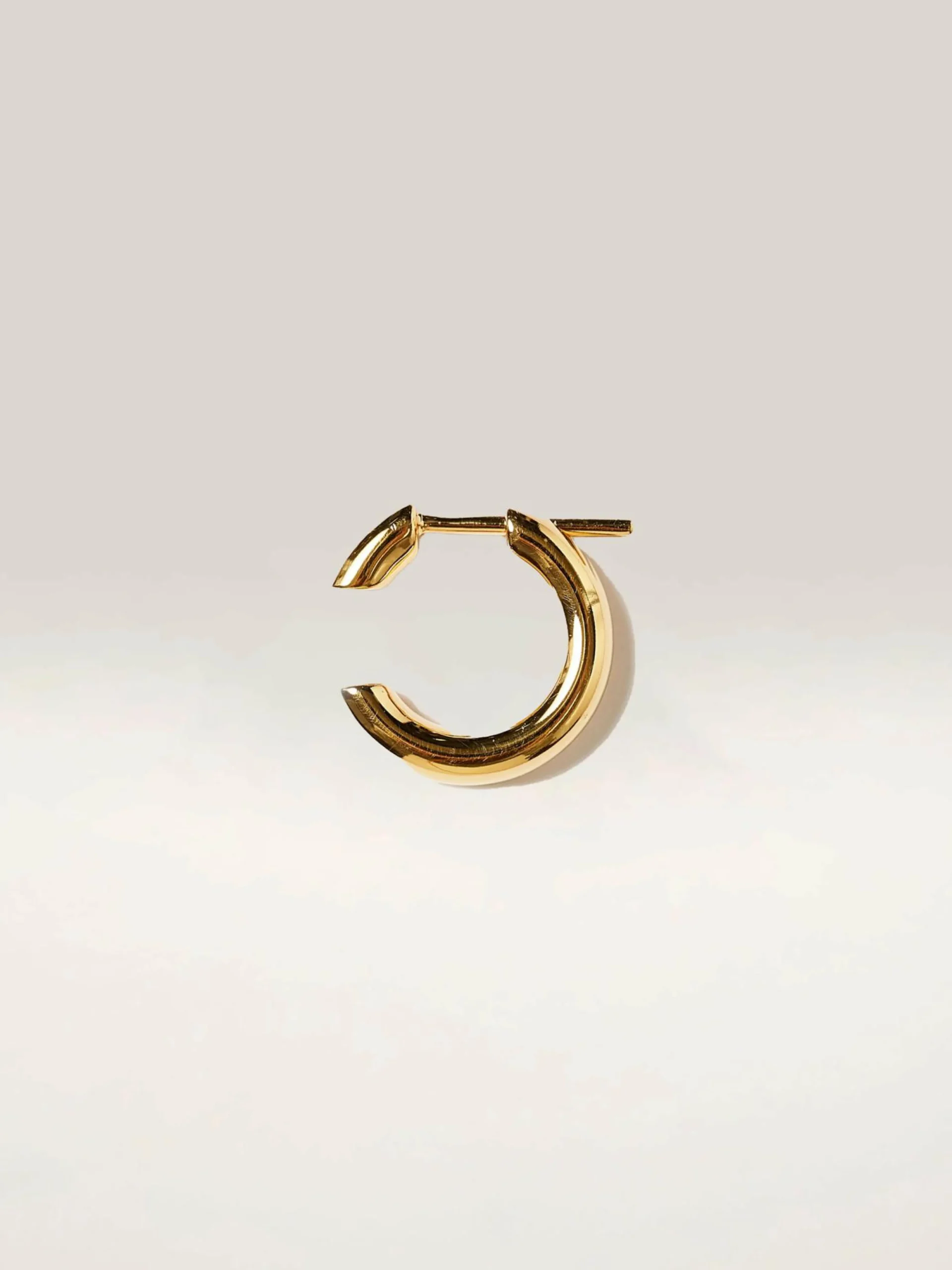 Bekijk Alles|Juwelen|Maria black Disrupted 14 Gouden Hoepel Oorbel