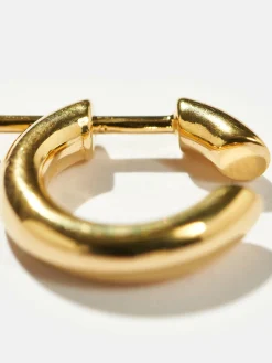 Bekijk Alles|Juwelen|Maria black Disrupted 14 Gouden Hoepel Oorbel